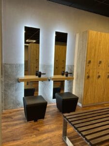 Happy Fit Leipzig Umkleide